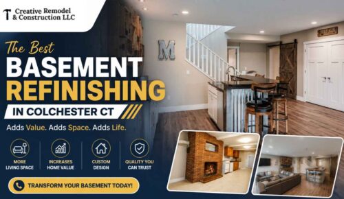 best basement refinishing in Colchester