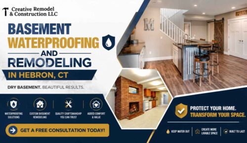 Basement waterproofing and remodeling